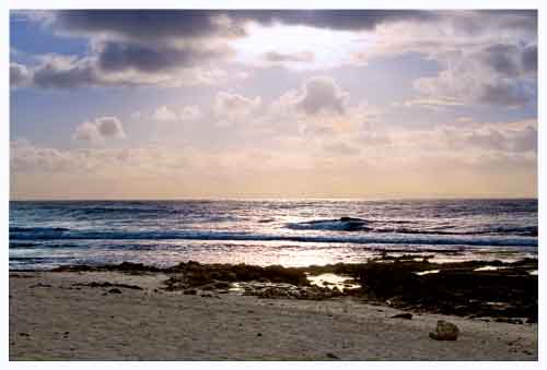 Digital Photograph: Moloka'i from Irma's Break