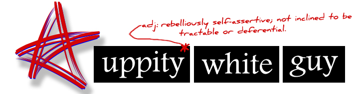the Uppity White Guy's logo